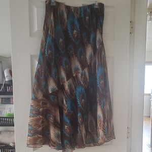 Elegant Multicolor Women's Skirt